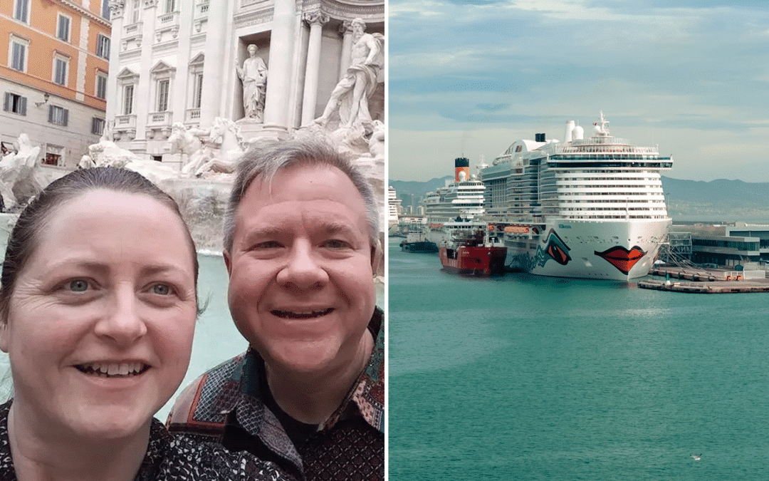 Couple ditch land to live on a cruise ship because it’s cheaper than paying their mortgage