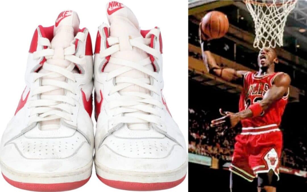 Michael Jordan’s game-worn Nike Air Ships expected to fetch millions