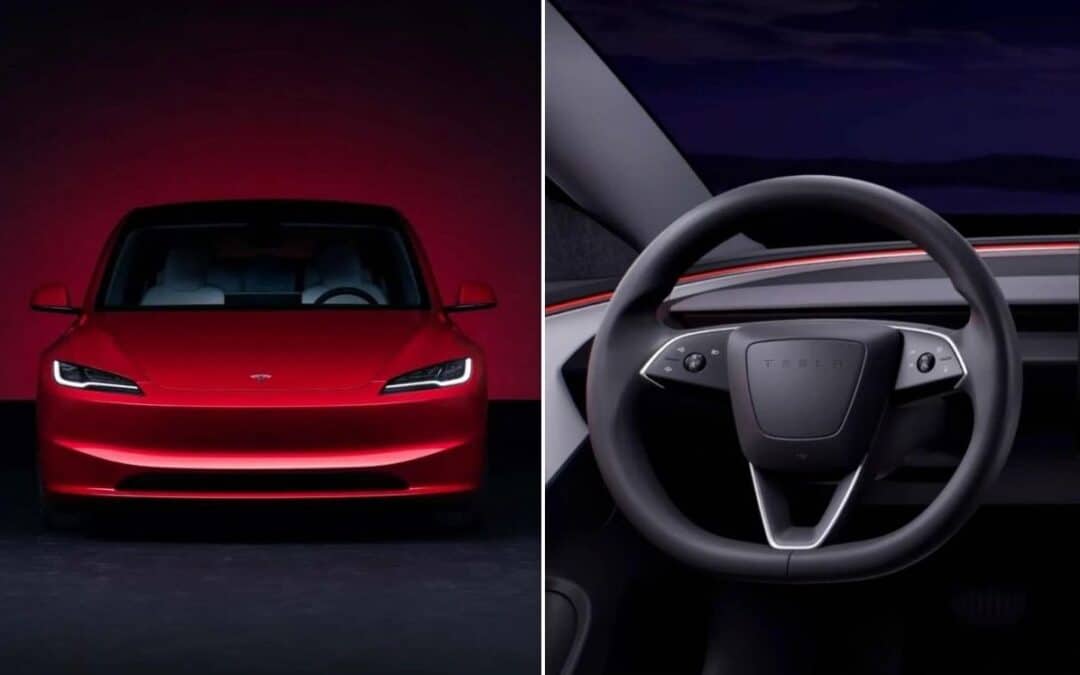 Tesla reveals all new Model 3 with first major refresh in 6 years