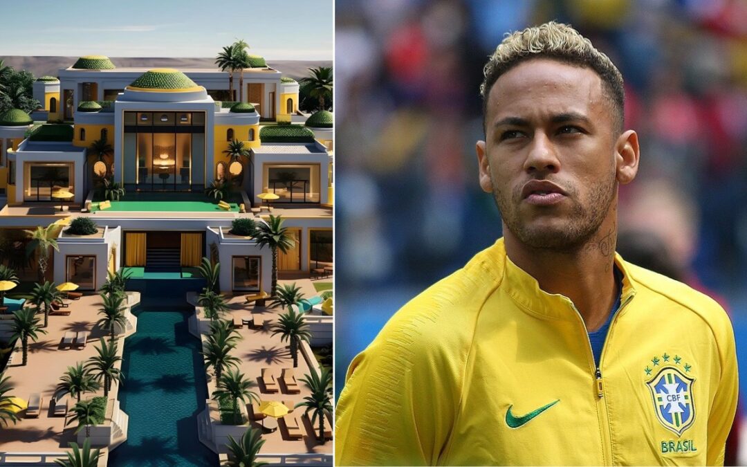 Neymar Jr has $50 million concept mansion designed following his huge contract signing