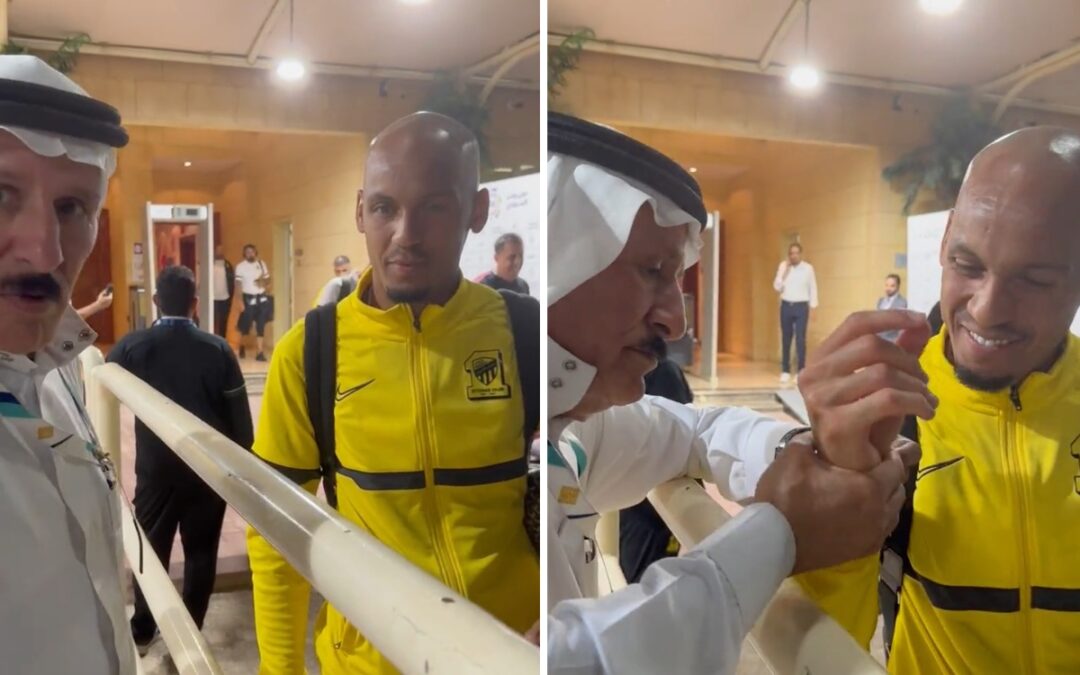 Ex-Liverpool player Fabinho gifted Rolex after Saudi Arabian football debut and immediately drops it