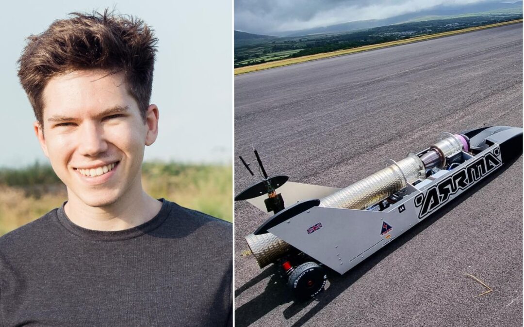 Man breaks world speed record with his homemade remote-controlled car